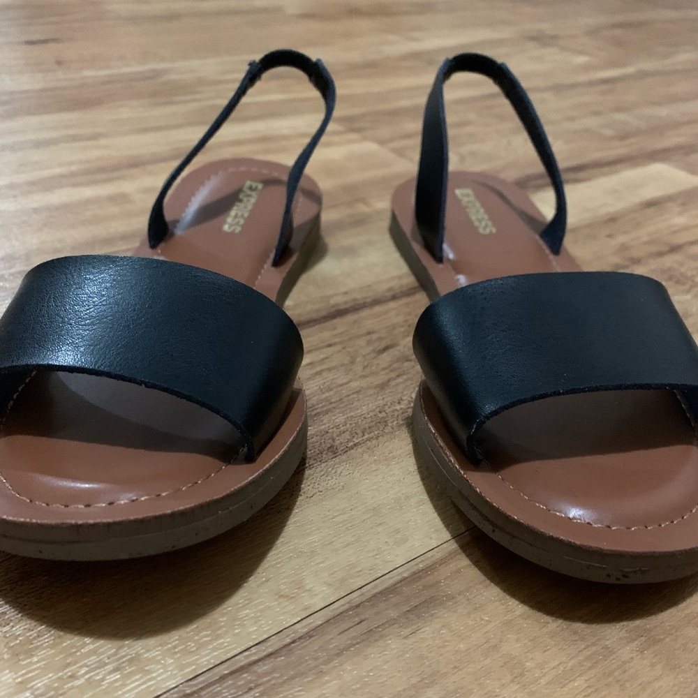 Express Black Sandals
